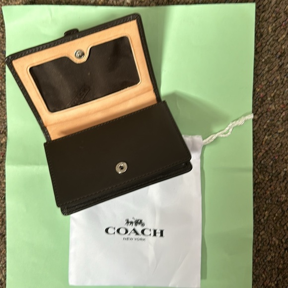 Coach signature snap card case ID wallet - Picture 2 of 4